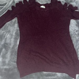 Maroon sweater 2x